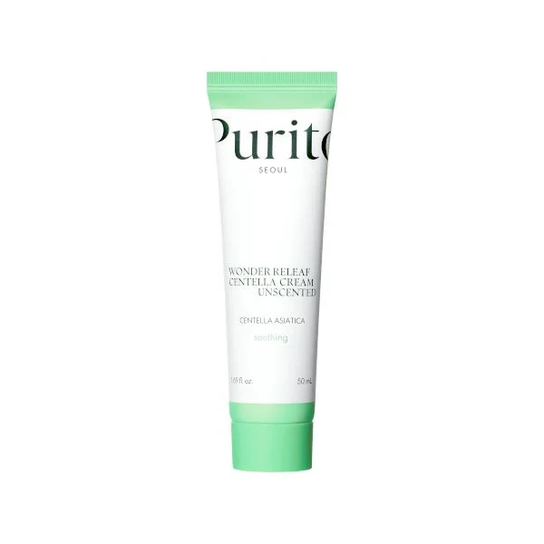 Purito Wonder Releaf Centella Cream Unscented 50ml calming moisturizer